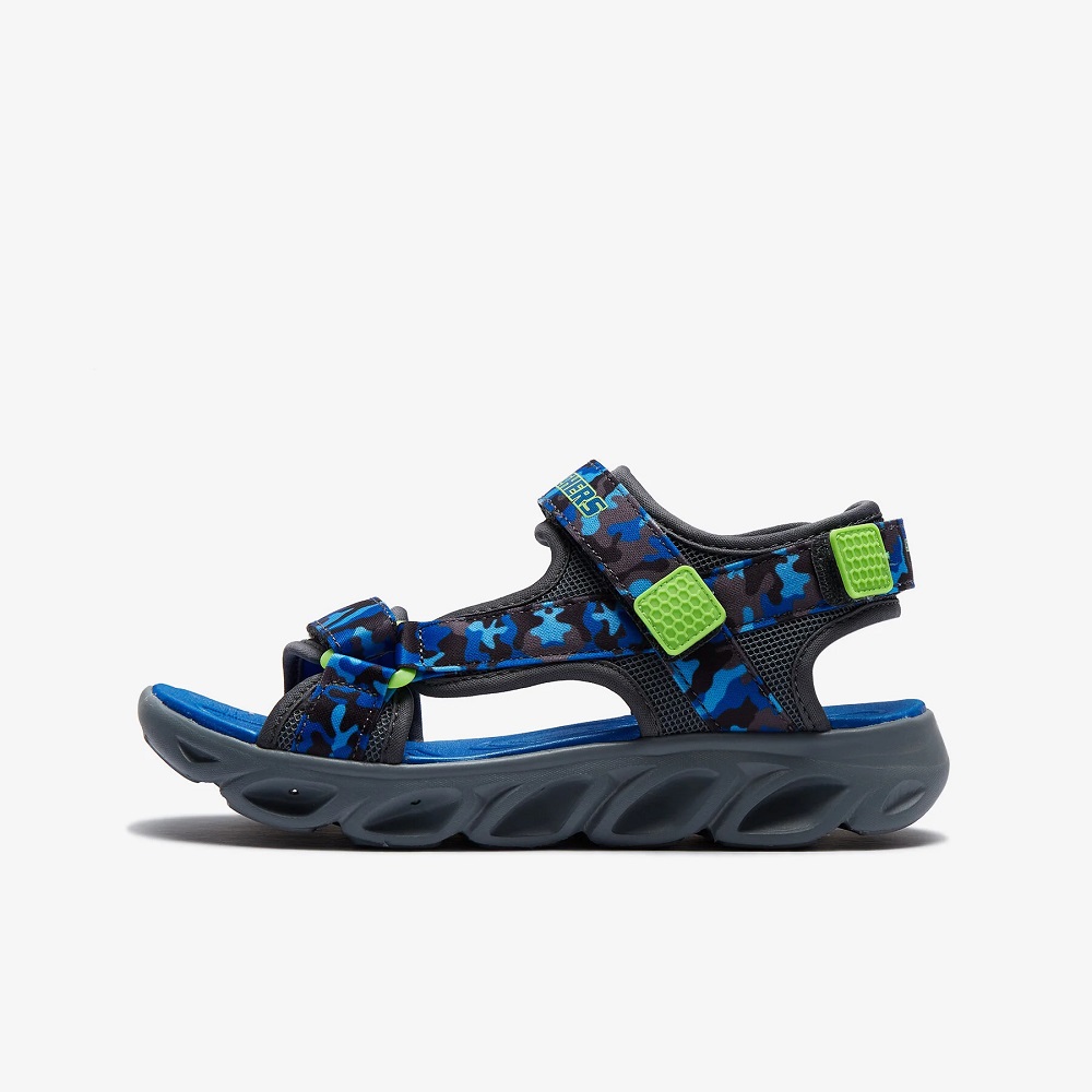 Skechers Hypno-Splash Erkek Çocuk Işıklı Sandalet (400077L BLLM) Mavi